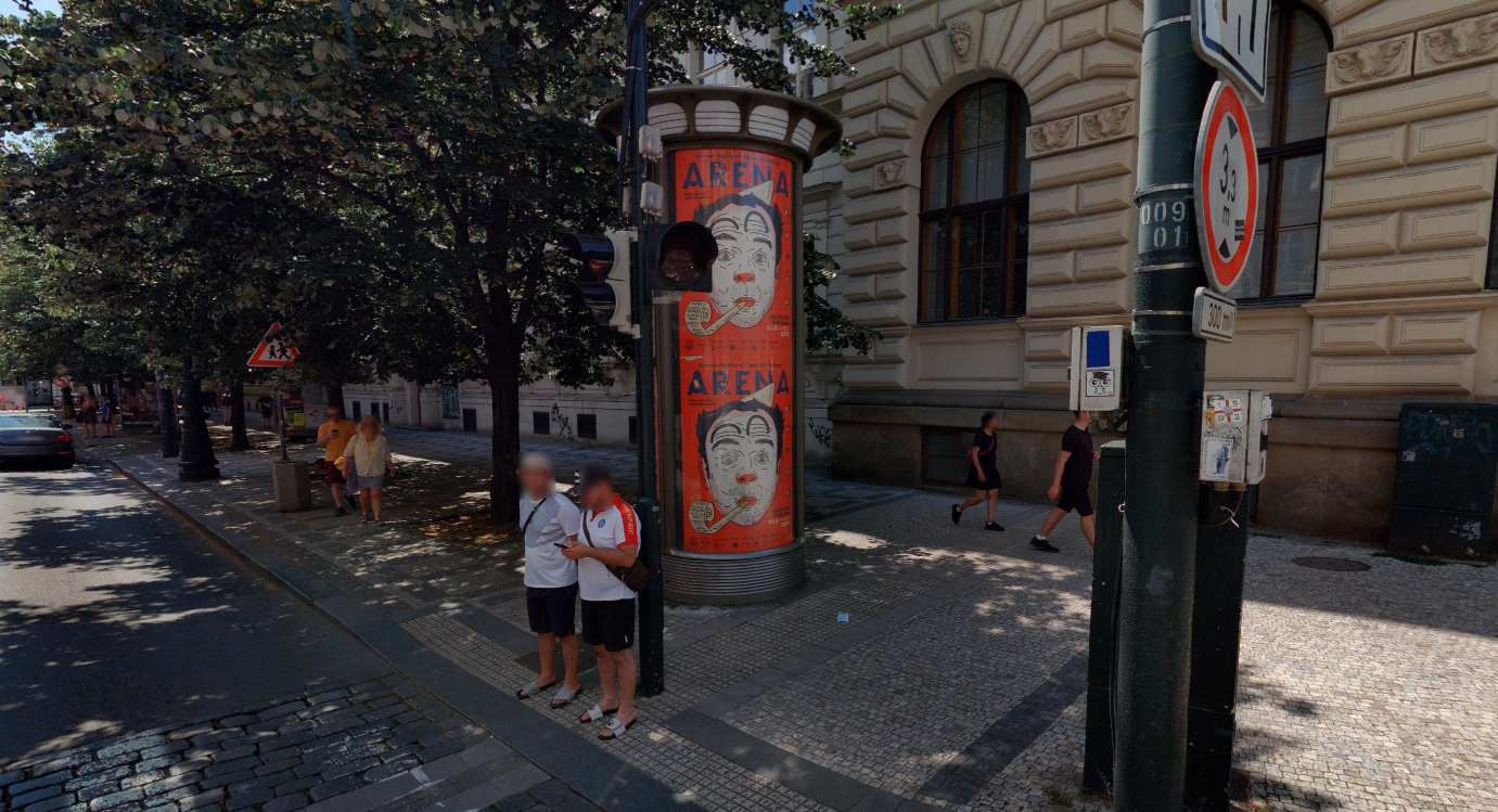 Ilustrační foto: Plakátovací rondel v Praze 1