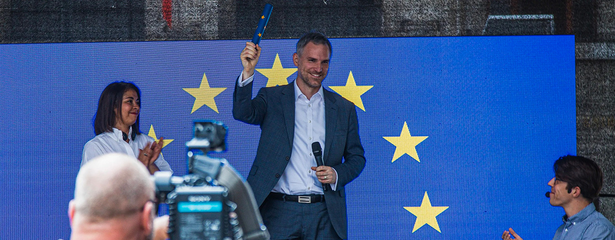 Praha oslavila začátek předsednictví ČR v Radě EU