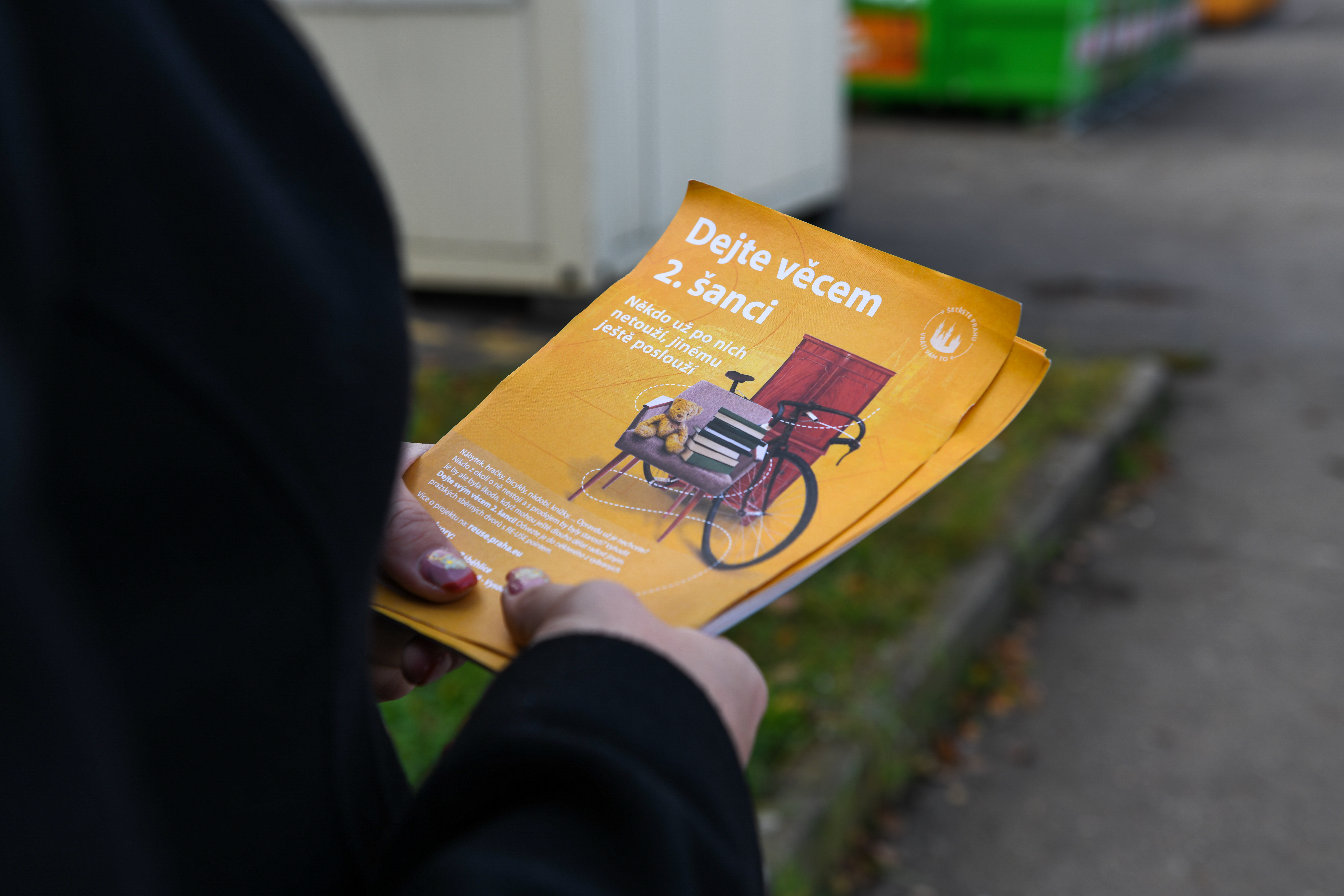 Ilustrační foto - informační leték