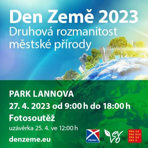 Den Země 2023 v Praze, banner