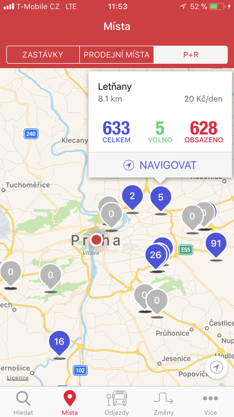 Mobilní aplikace „PID info“ zjednoduší cestování v Praze i v regionu
