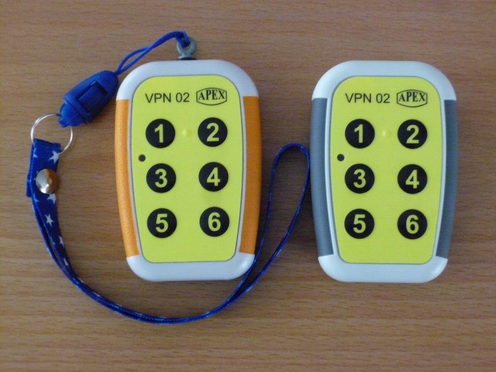 VPN 02/POV povelový vysílač pro vozíčkáře
