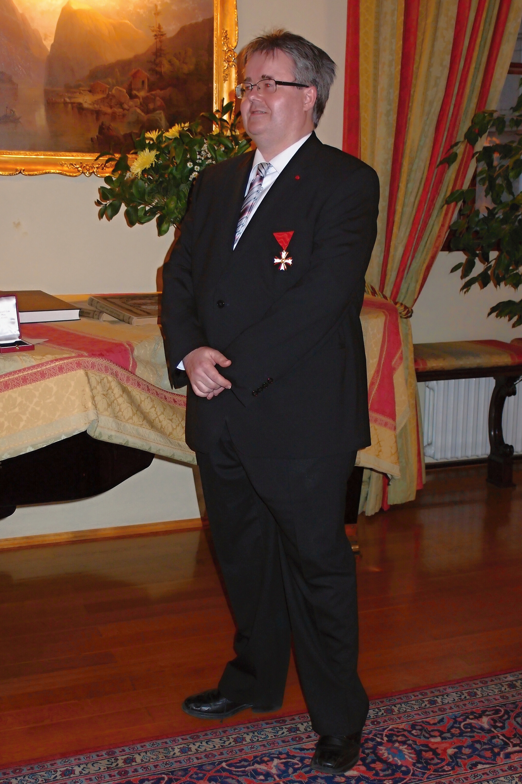 Dr. Petr Kreuz z Archivu hl. m. Prahy byl oceněn Rakouským čestným křížem za vědu a umění