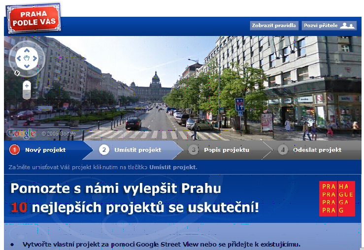 Hrajte si na Facebook.com a určujte podobu Prahy!