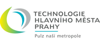 Logo městské společnosti Technologie hlavního města Prahy (THMP)