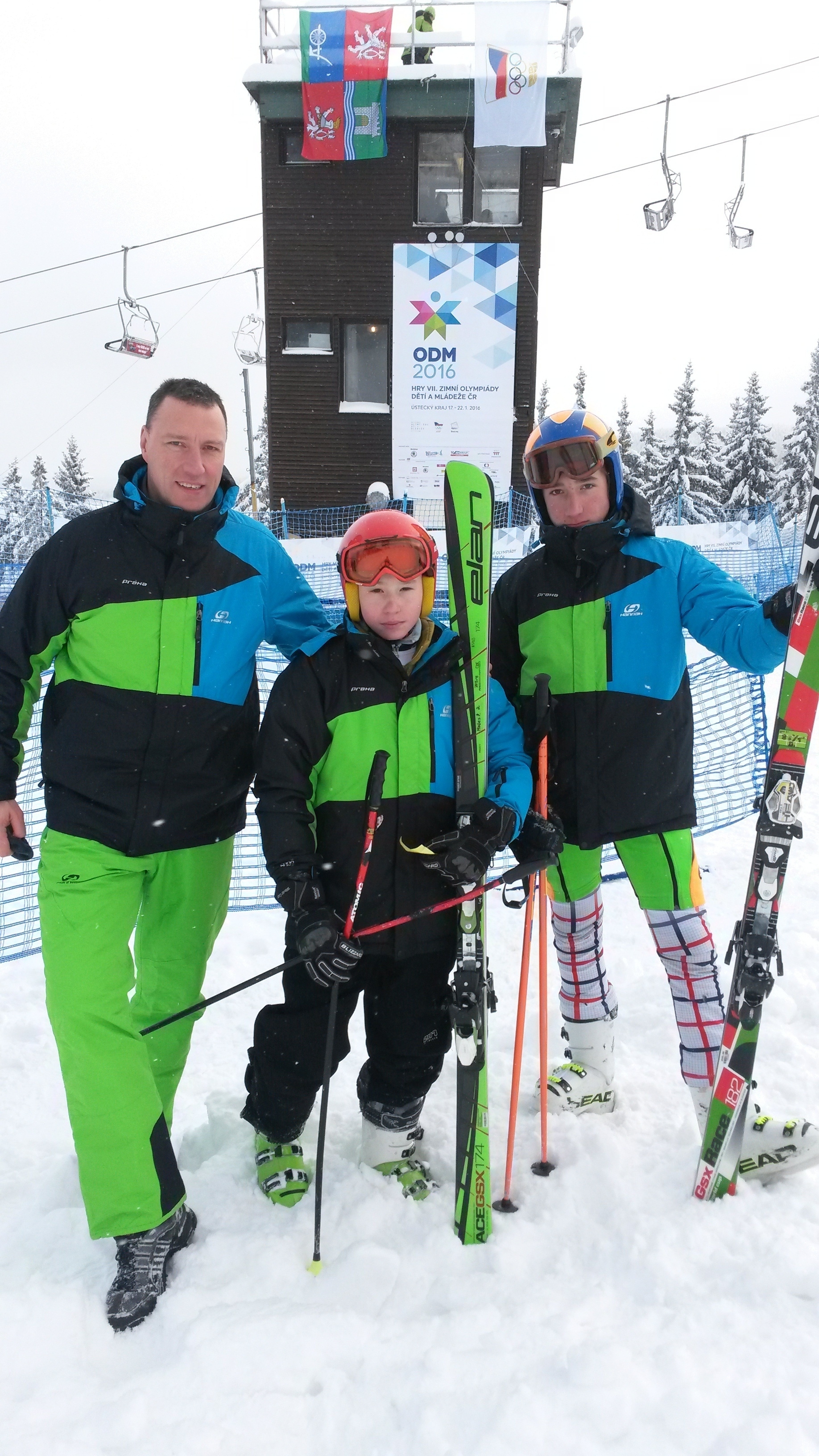 Pražští mladí sportovci se účastní Zimní olympiády dětí a mládeže