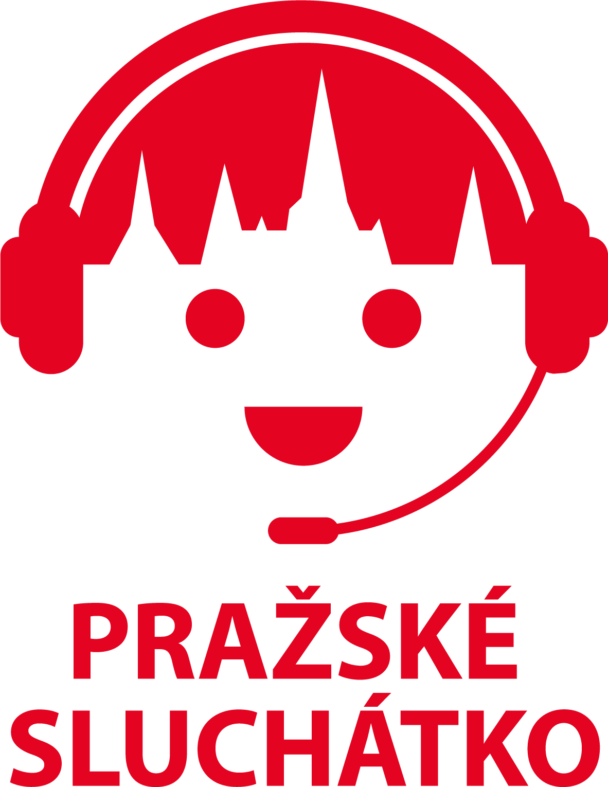 Pražské sluchátko - logo
