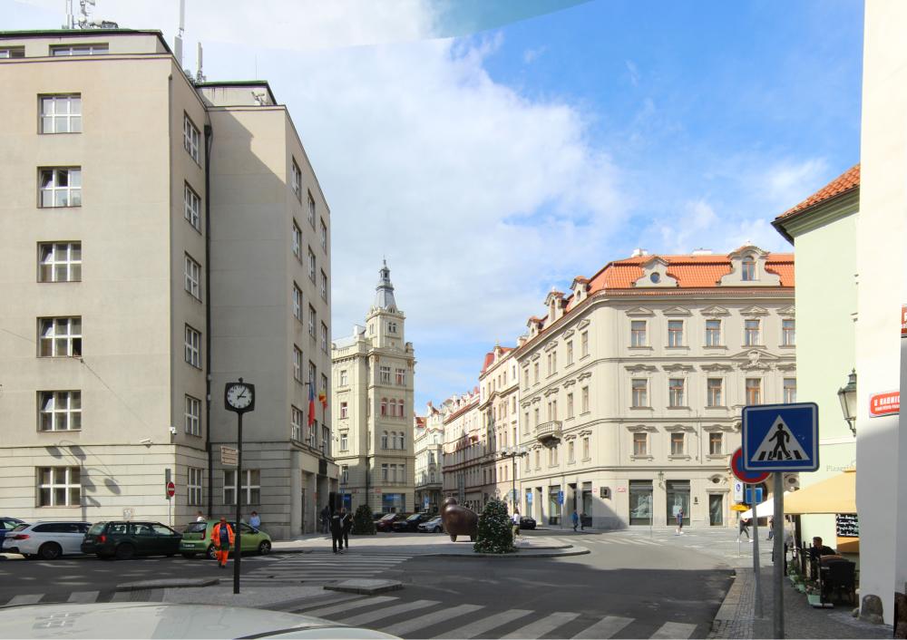 náměstí Franze Kafky - teď