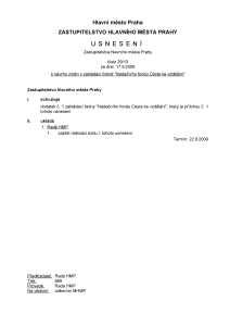 Usnesení ZHMP č.29_13 ze dne 17.9.2009