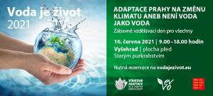 kampaň Voda je život 2021, banner pro měničku