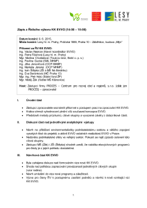 Zápis č. 2/2015 z jednání Řídicího výboru KK EVVO 2015-2025 (RV KKEVVO), PDF formát