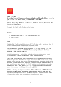 Zápis č. 2/2008 z jednání Poradní skupiny environmentálního vzdělávání, výchovy a osvěty (PS EVVO) v hl. městě Praze, PDF formát