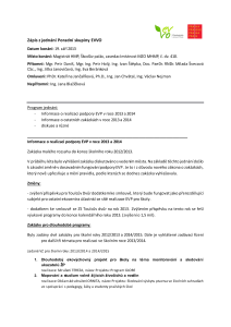 Zápis č. 3/2013 z jednání Poradní skupiny environmentálního vzdělávání, výchovy a osvěty (PS EVVO) v hl. městě Praze, PDF formát
