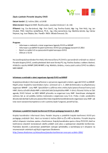 Zápis č. 2/2014 z jednání Poradní skupiny environmentálního vzdělávání, výchovy a osvěty (PS EVVO) v hl. městě Praze, PDF formát