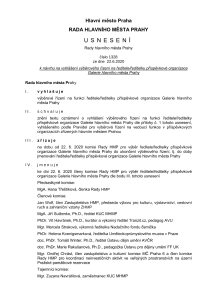 usnesení Rady hl. m. Prahy č. 1328 ze dne 22. 6. 2020