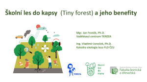 workshop 62022, Školní výukový lesík TINY FOREST a jeho benefity
