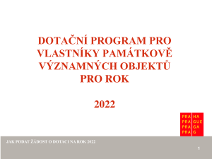 Prezentace_pravidla_programu_pamatky_2022