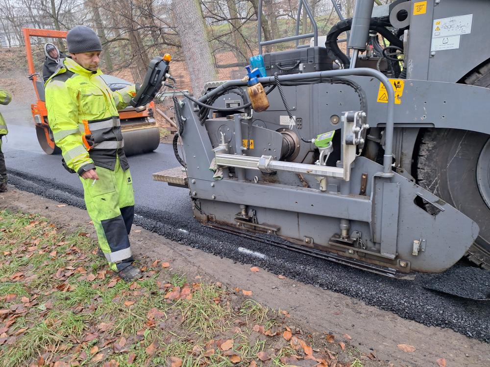 Stromovka - fotografie z průběhu opravy cest na severních svazích 05