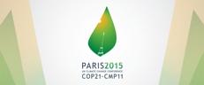 Světová klimatická konference, Paříž 2015, banner