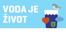 banner informační kampaně Voda je život