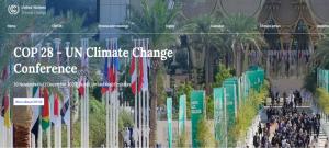 Celosvětová klimatická konference COP28, banner