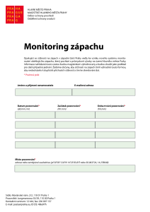 3251424_Monitoring zápachu - pdf formulář ke stažení