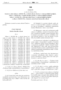 Zákon 106/2016 Sb. o obcích