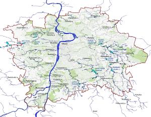 1809240_Nejvýznamnější vodní toky a díla v Praze, orientační mapka