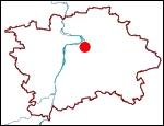 orientační mapka polohy v Praze - studánka Krejcárek