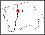 orient.mapka polohy v Praze-studánky Pod Pumpou, Ve Struhách, V Královské oboře