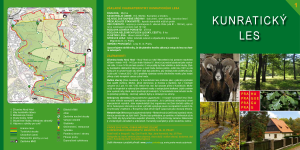 brožura č.1 Kunratický les (PDF)
