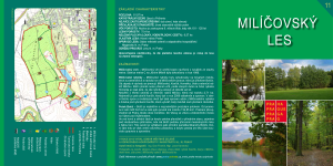 brožura č.11 Milíčovský les (PDF)