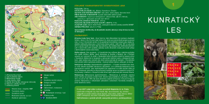brožura č.1 Kunratický les (PDF), vyd. 2017