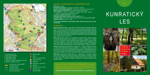 brožura č.1 Kunratický les (PDF), aktualizované vydání 52015