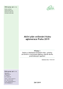 Akční plán snižování hluku aglomerace Praha 2019 - příloha 1, PDF formát