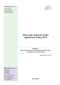 Akční plán snižování hluku aglomerace Praha 2019 - příloha 3, PDF formát