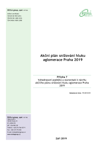 Akční plán snižování hluku aglomerace Praha 2019 - příloha 7, PDF formát