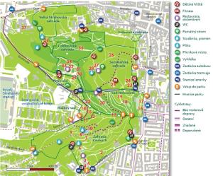 2420333_Komplex zahrad vrchu Petřína - orientační mapa, v. 4/2017