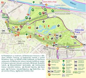 2480575_Královská obora Stromovka - orientační mapa, 6/2017