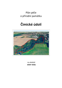 Čimické údolí PP Plán-péče-2020-2029
