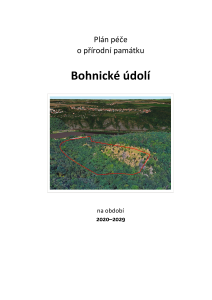 Bohnicke udoli PP Plán-péče-2020-2029