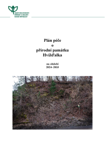 Hvizdalka PP CHKO Plán-péče-2024-2033