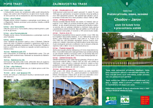 trasa č.8: Chodov-Jarov, PDF verze infomateriálu (DL)