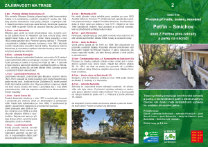 trasa č.2: Petřín - Smíchov, PDF verze infomateriálu (DL), v32020