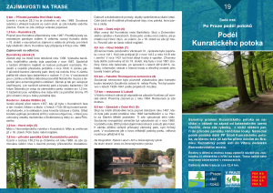trasa č.19 - podél Kunratického potoka, PDF verze infomateriálu (DL), v.9/2020