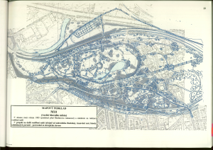 Rozínkův plán z roku 1885- historický předobraz dnešní podoby parku