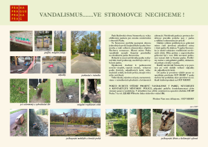 Vandalismus ... ve Stromovce nechceme (nfocedule, PDF formát)