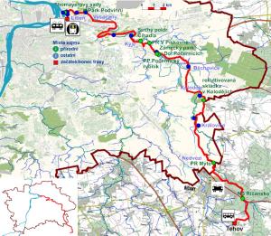 trasa č.23 - podél Rokytky, orientační mapa (709pxl)