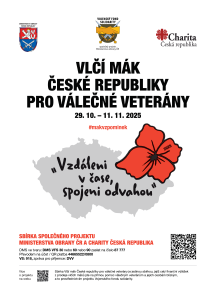 Vizuál kampaně Vlčí mák České republiky 2025