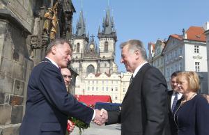 929079_2011-04-21 - Setkaní s prezidentem Maďarské republiky Pálem Schmittem